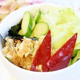 手軽に出来る　★　かき揚げ丼